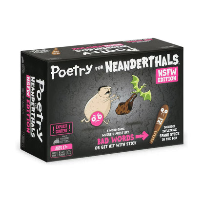 Poetry for Neanderthals NSFW Edition adult party game box