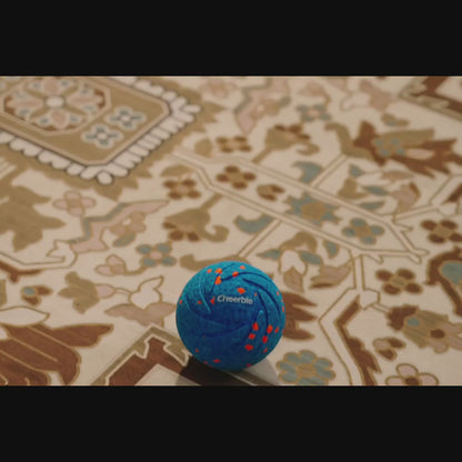Video showing Cheerble Wicked Ball AIR moving automatically and switching between normal passive and gentle modes