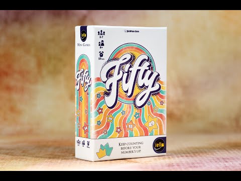 How to play Fifty party card game with number picking, counting turns, and scoring rules