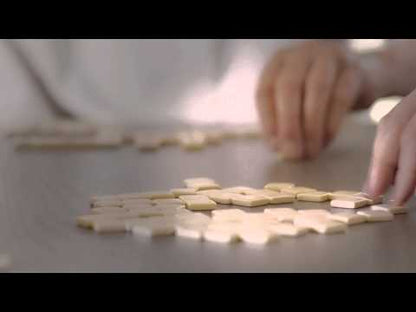 Bananagrams how to play video showing fast-paced family word game setup and gameplay