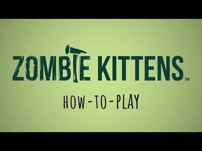 How to play Zombie Kittens card game by Exploding Kittens.