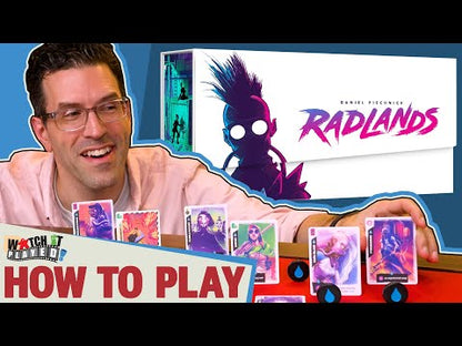 How to play Radlands Retail Edition 2 player tactical card game video guide