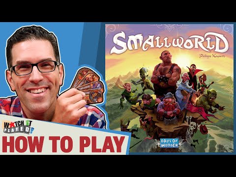How to play Small World fantasy strategy board game video guide
