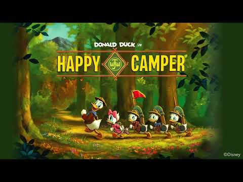 How to play Disney Donald Duck in Happy Camper family board game