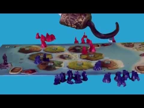 How to play Catan Junior family board game for kids with pirate ships resource trading and pirate lair building