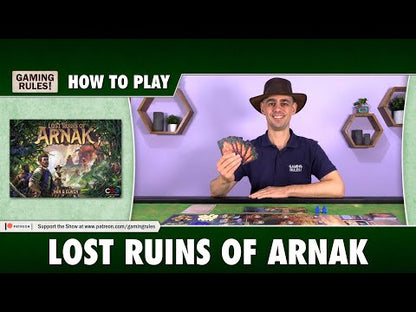 Lost Ruins of Arnak how to play video for the cooperative strategy board game
