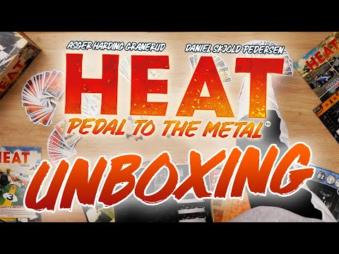 Heat Pedal to the Metal how to play board game video