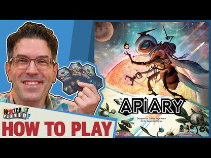 How to Play Apiary strategy board game video