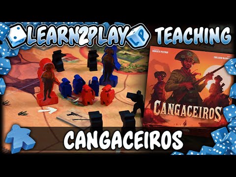 How to play Cangaceiros strategy board game – official publisher tutorial video