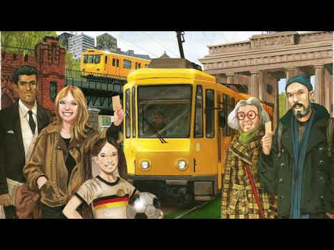 How to play Ticket to Ride Berlin video showing setup streetcar routes subway routes destination tickets and scoring