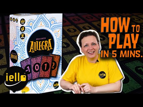 How to play Allegra family card game video guide