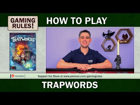 Trapwords how to play team word game video