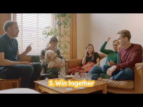 Just One White Box Edition cooperative party game trailer showing clue writing, word guessing and group gameplay