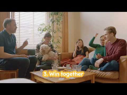 Just One White Box Edition cooperative party game trailer showing clue writing, word guessing and group gameplay