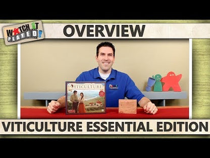 Viticulture Essential Edition overview video explaining the Tuscan winery worker-placement board game and how the essential game plays
