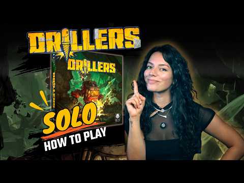 Drillers solo mode how-to-play video explaining setup and gameplay against the corporate bot