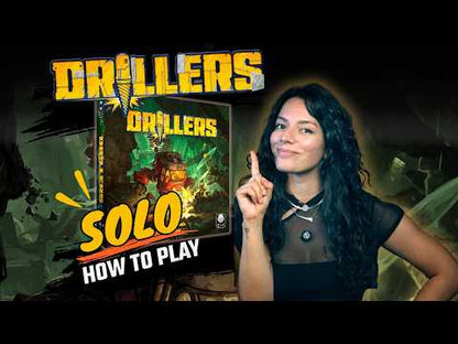Drillers solo mode how-to-play video explaining setup and gameplay against the corporate bot