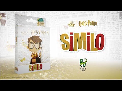 Trailer video for Similo Harry Potter showing the cooperative clue-giving and secret character deduction gameplay.