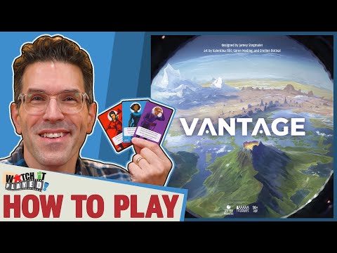 Vantage how to play video for the open world cooperative adventure board game by Stonemaier Games