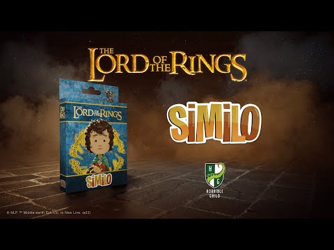 Trailer video for Similo The Lord of the Rings showing cooperative clue-giving and secret character deduction gameplay.