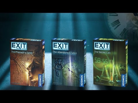 EXIT The Game trailer showing players working together to solve cooperative escape room riddles and puzzles