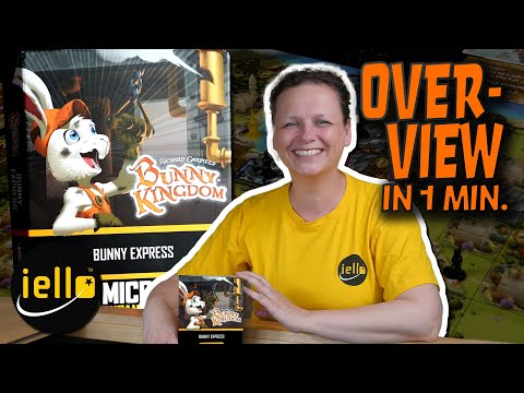Bunny Kingdom Bunny Express Micro Expansion how to play video explaining the railroad and station scoring rules