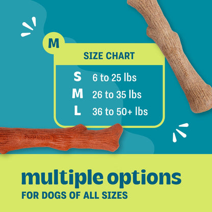 Pupstages Dogwood size chart highlighting medium for dogs approximately 11.8 to 15.9 kg
