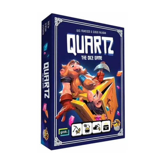 Quartz The Dice Game angled box front