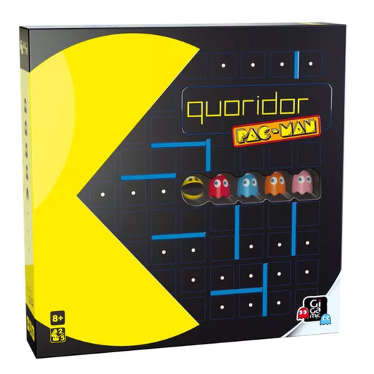 Quoridor Pac Man family strategy board game box packaging