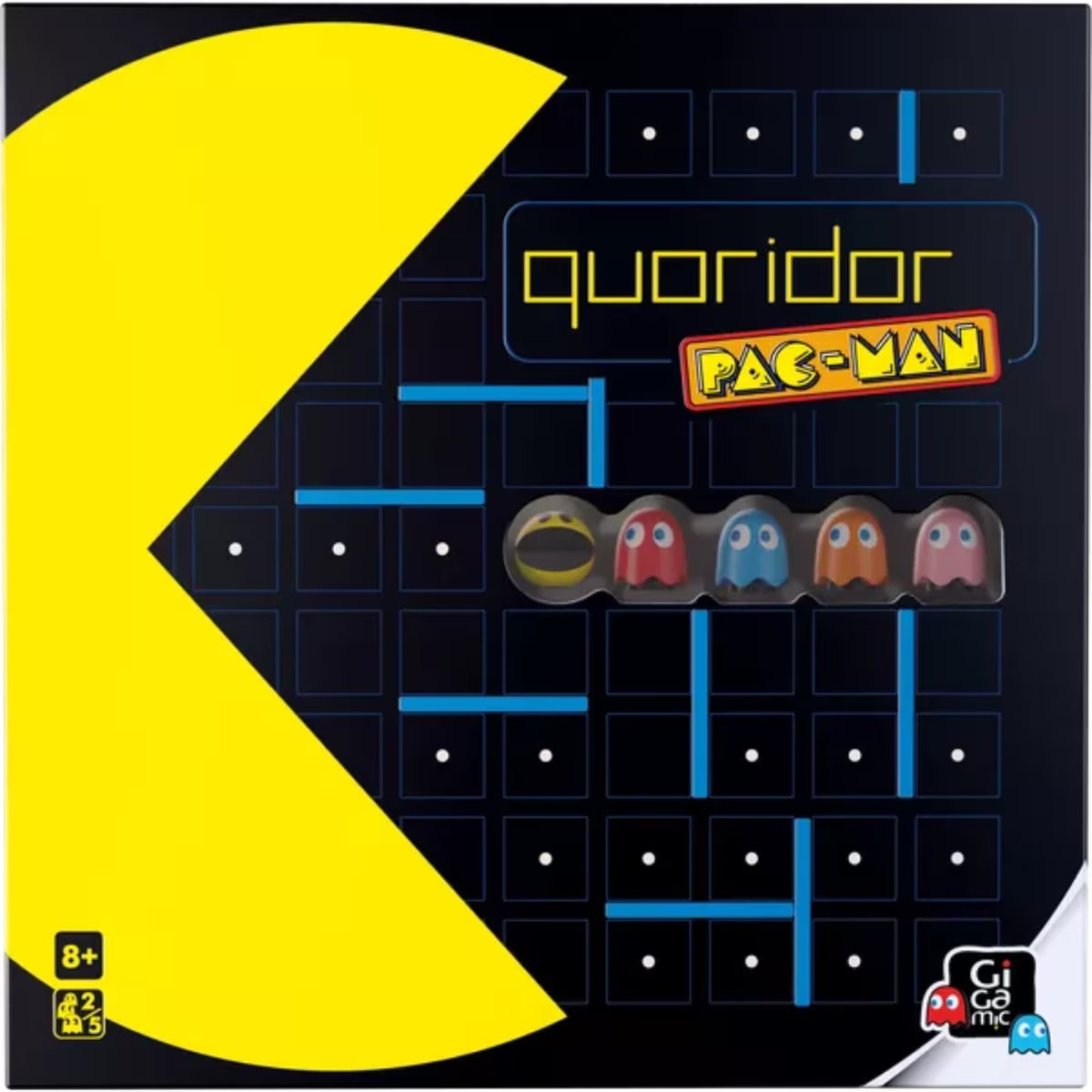 Quoridor Pac Man strategy board game front cover