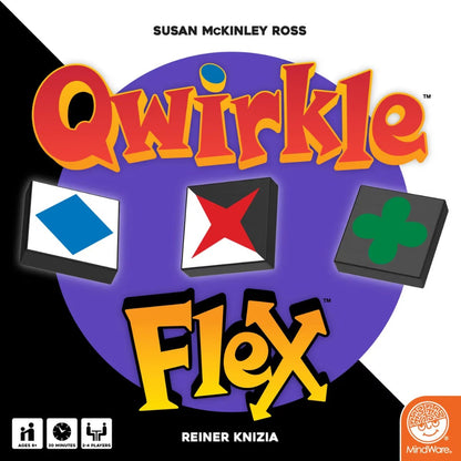 Qwirkle Flex box front closeup