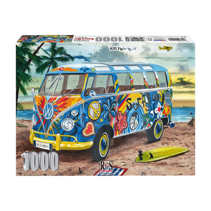 RGS Surf’s Up 1000pc jigsaw puzzle box packaging