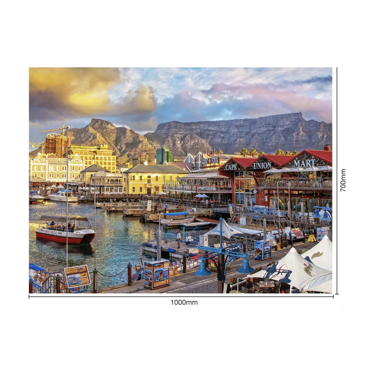 RGS Table Mountain Dusk puzzle finished size 1000 x 700mm 2000 piece jigsaw