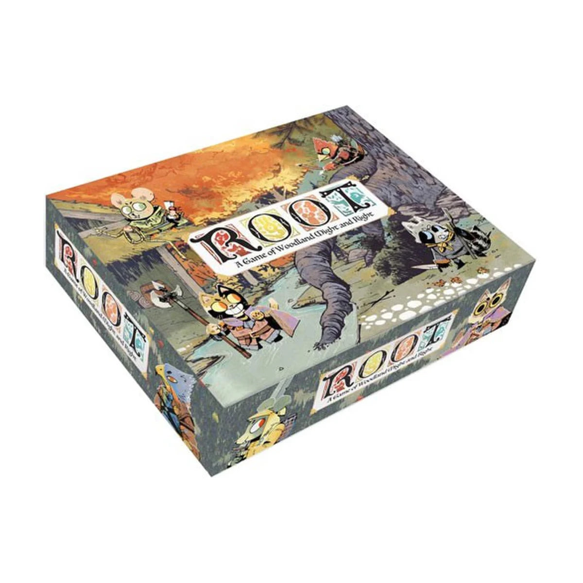 Root: A Game of Woodland Might and Right strategy board game box by Leder Games