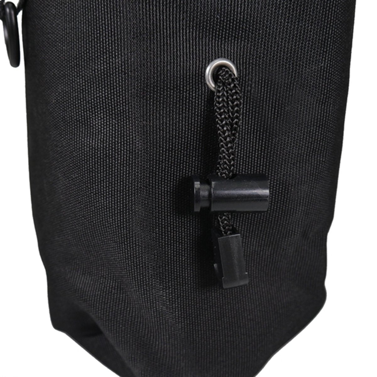 Rosewood Dog Treat Bag in black with drawstring closure and belt attachment loop