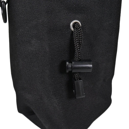 Rosewood Dog Treat Bag in black with drawstring closure and belt attachment loop