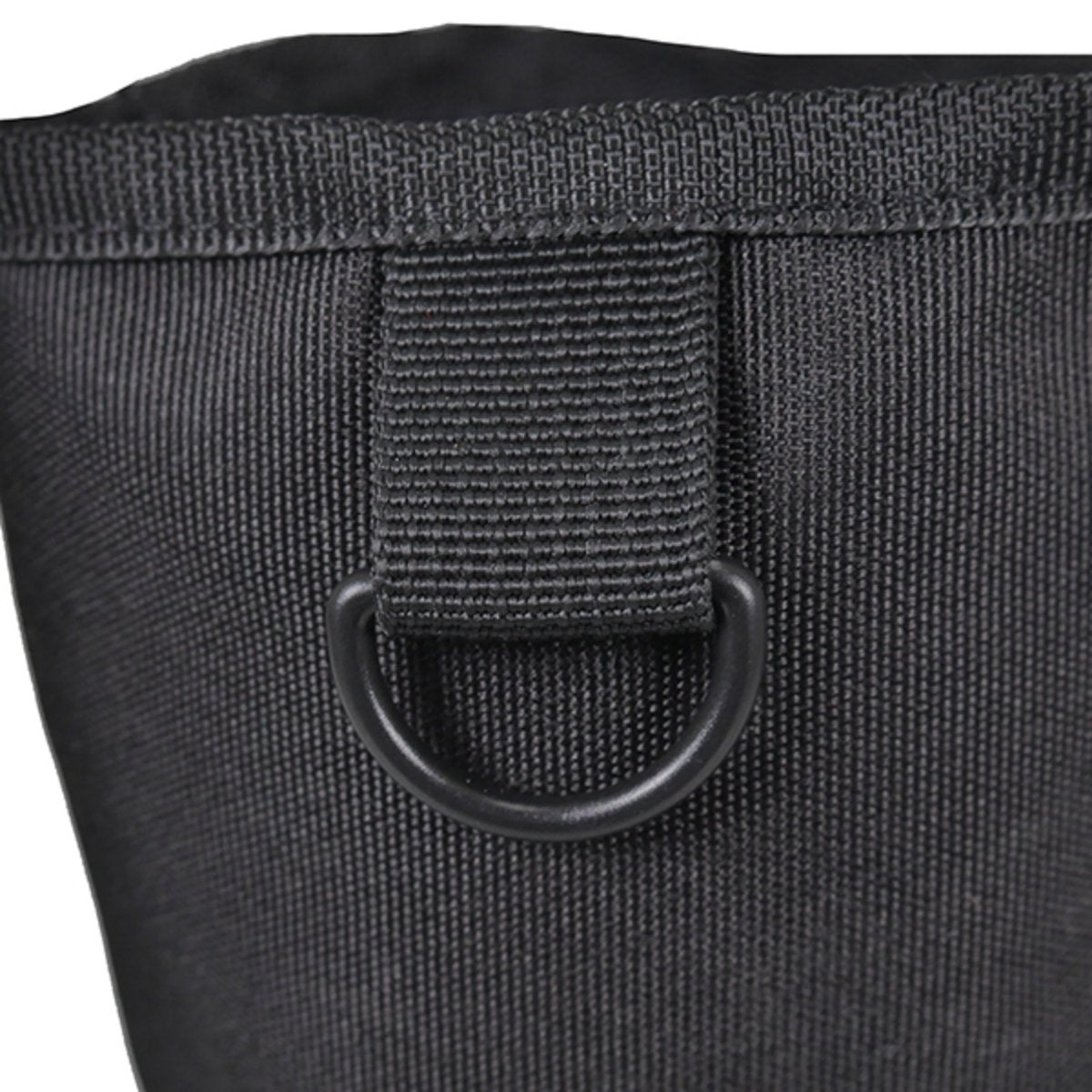 Close-up of Rosewood Dog Treat Bag drawstring toggle closure