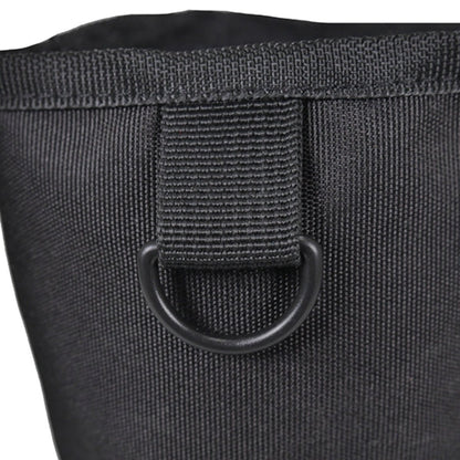 Close-up of Rosewood Dog Treat Bag drawstring toggle closure