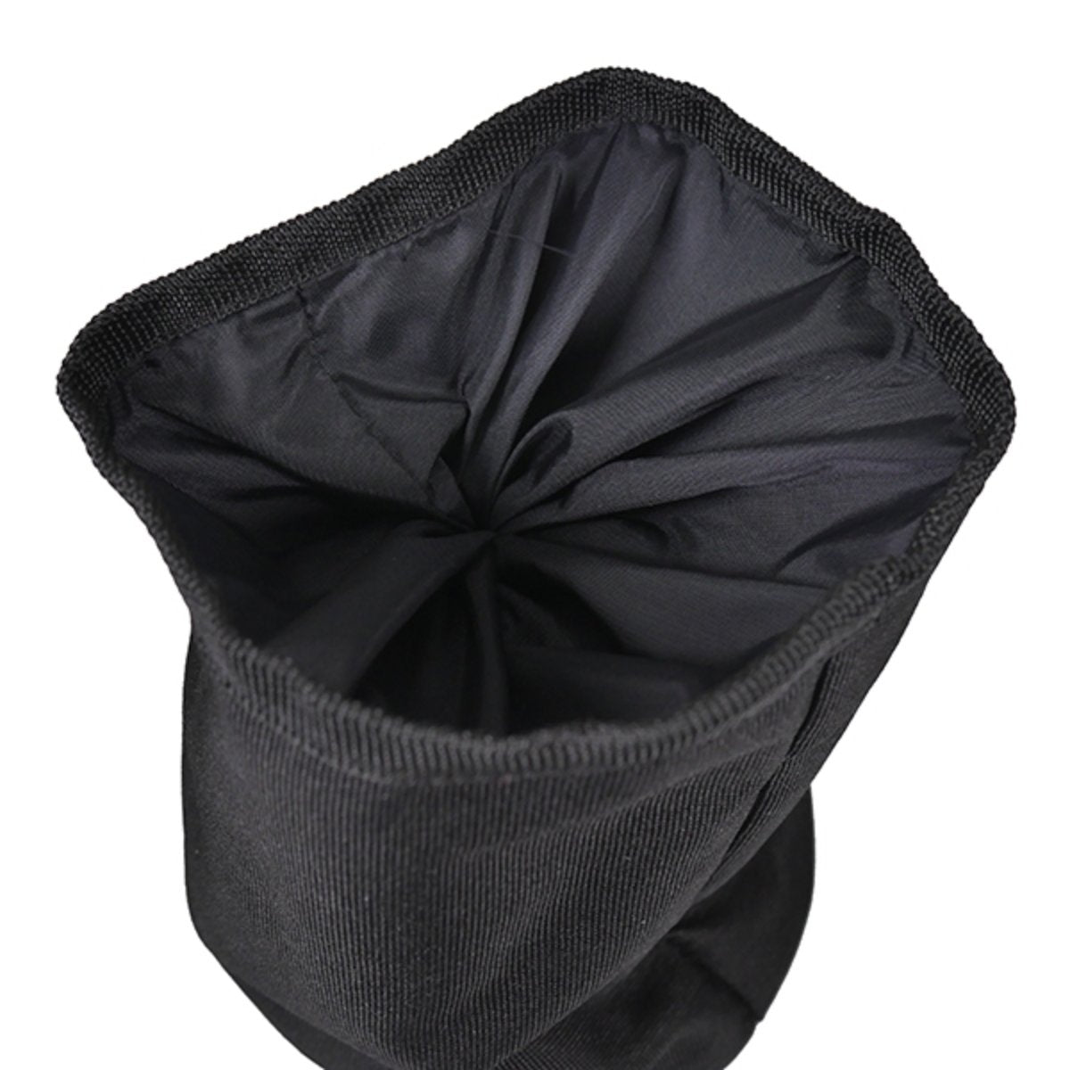 Rosewood Dog Treat Bag open interior for holding dog training treats