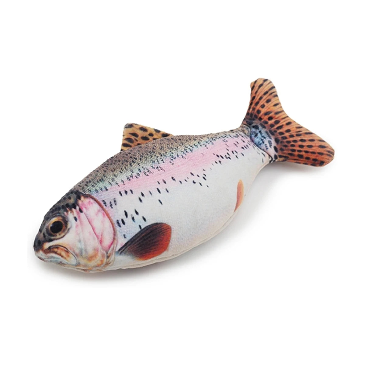 Rosewood Jolly Moggy Catnip Trout Toy soft plush fish catnip cat toy