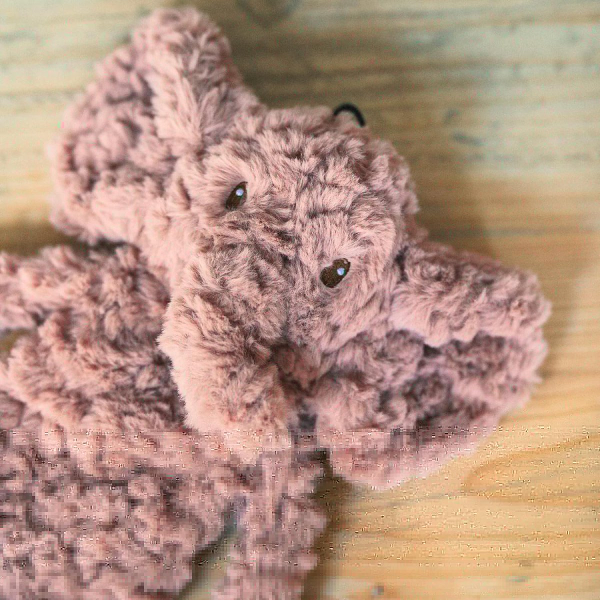 Close-up of soft Rosewood My Dog Elephant plush dog toy