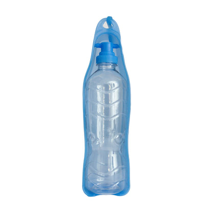 Rosewood Options Drinking Bottle 500 ml in blue with portable drinking container and carry clip