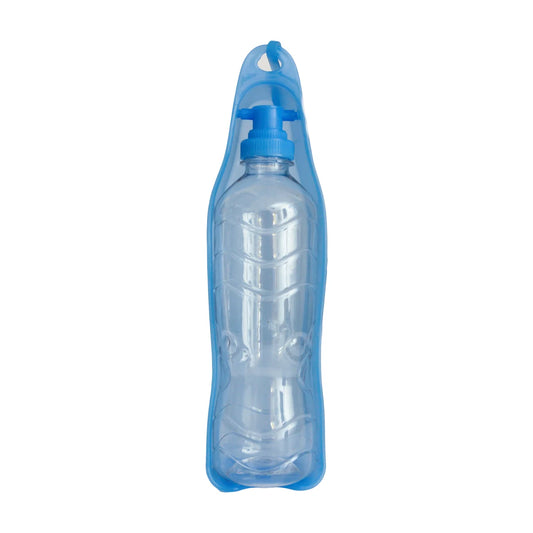 Rosewood Options Drinking Bottle 500 ml in blue with portable drinking container and carry clip