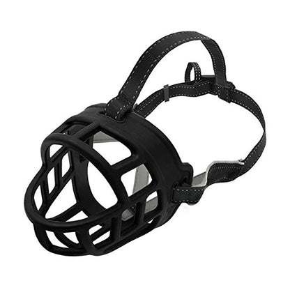 Rosewood Soft Basket Dog Muzzle in black