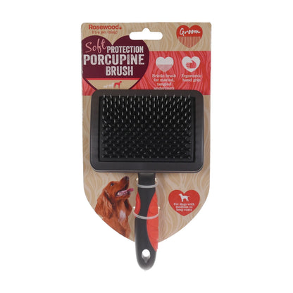 Rosewood Soft Protection Porcupine Brush Large for dogs