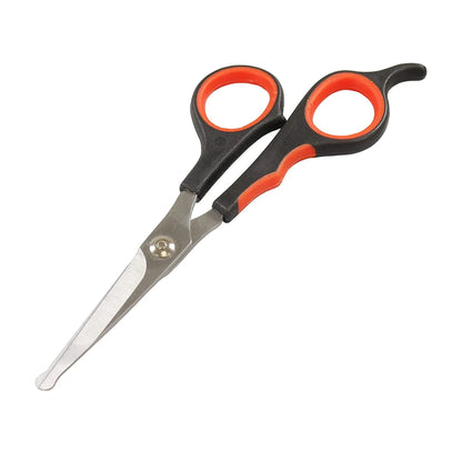 Rosewood Soft Protection ear and face scissors for dogs and cats with ergonomic hand grip