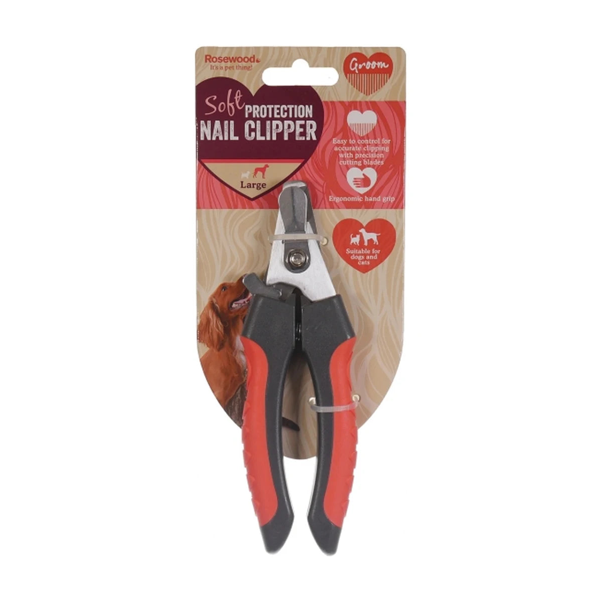 Rosewood Soft Protection nail clipper large packaging for dogs and cats