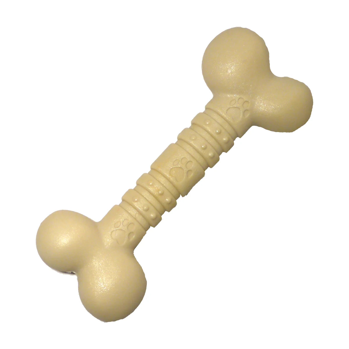 Rosewood Tough Toys Chicken Nylon Bone dog chew toy in cream nylon