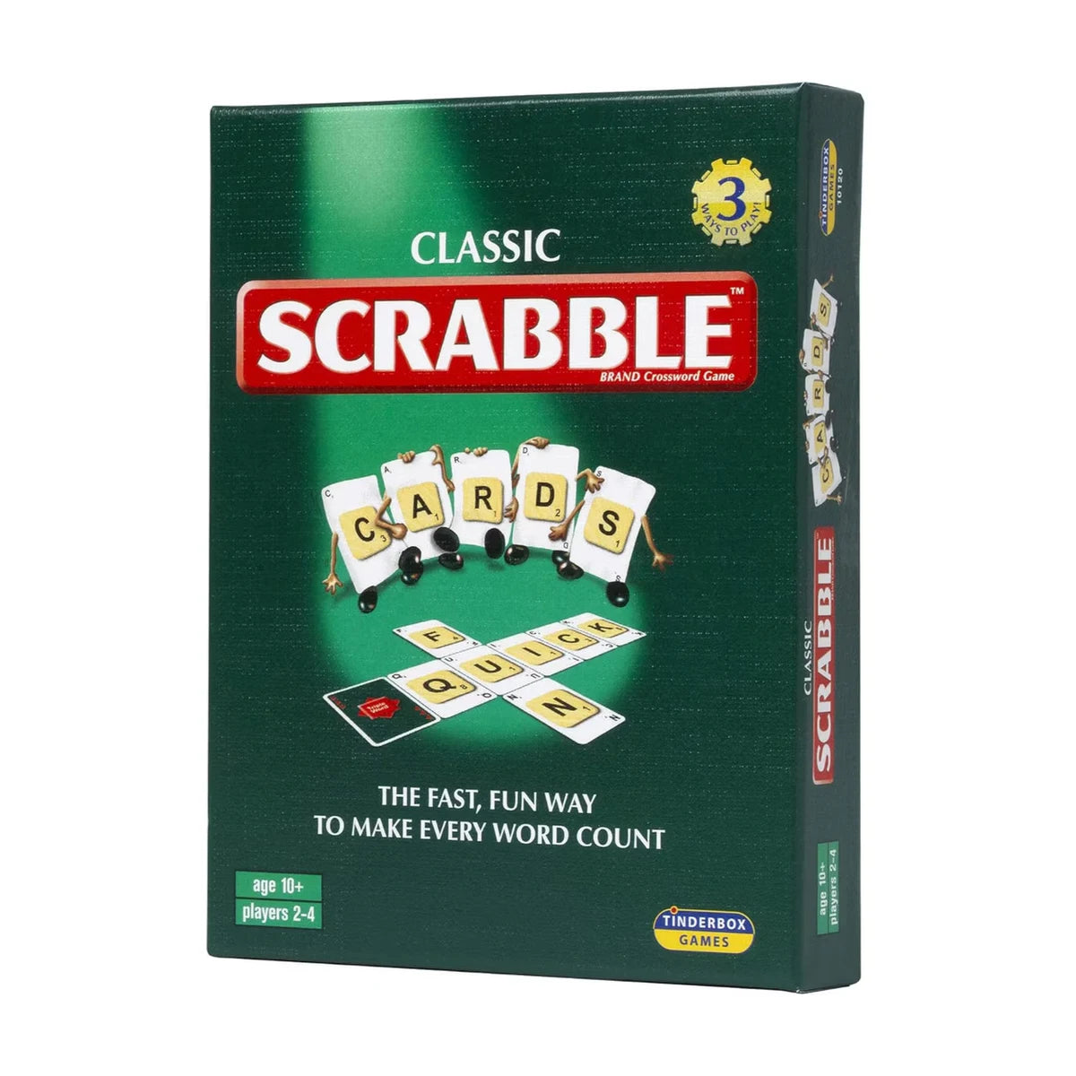 Scrabble Cards word game box