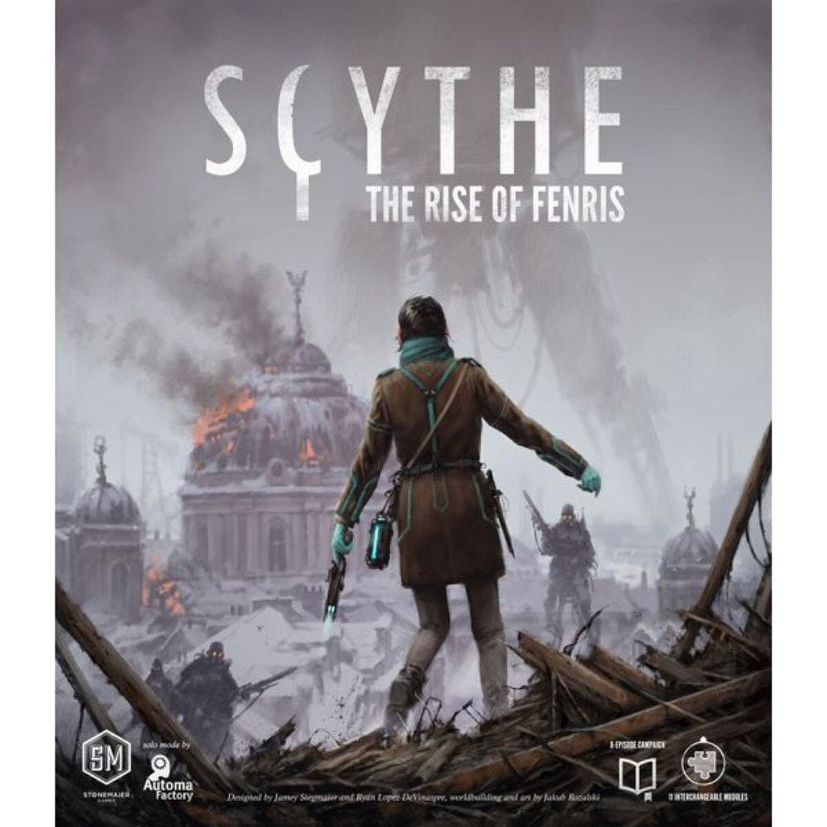 Scythe The Rise of Fenris expansion front cover